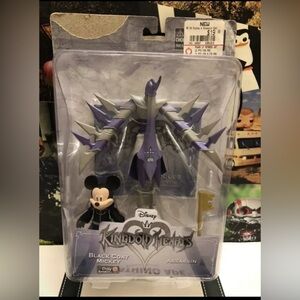 Disney Kingdom Hearts Black Coat Mickey &  Assassin Action Figures Exclusive